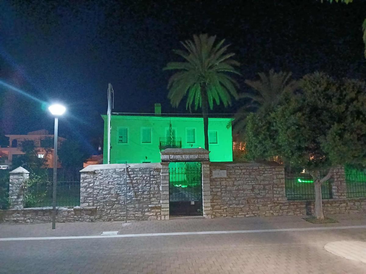 Δήμου Ιερής Πόλης Μεσολογγίου: Φωτίστηκε «πράσινο» το Μουσείο Οικογένειας Τρικούπη για την Ευρωπαϊκή Ημέρα Δωρεάς Οργάνων (11.10.2025)