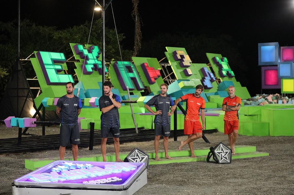 Στιγμιότυπο από αγώνα του Exathlon