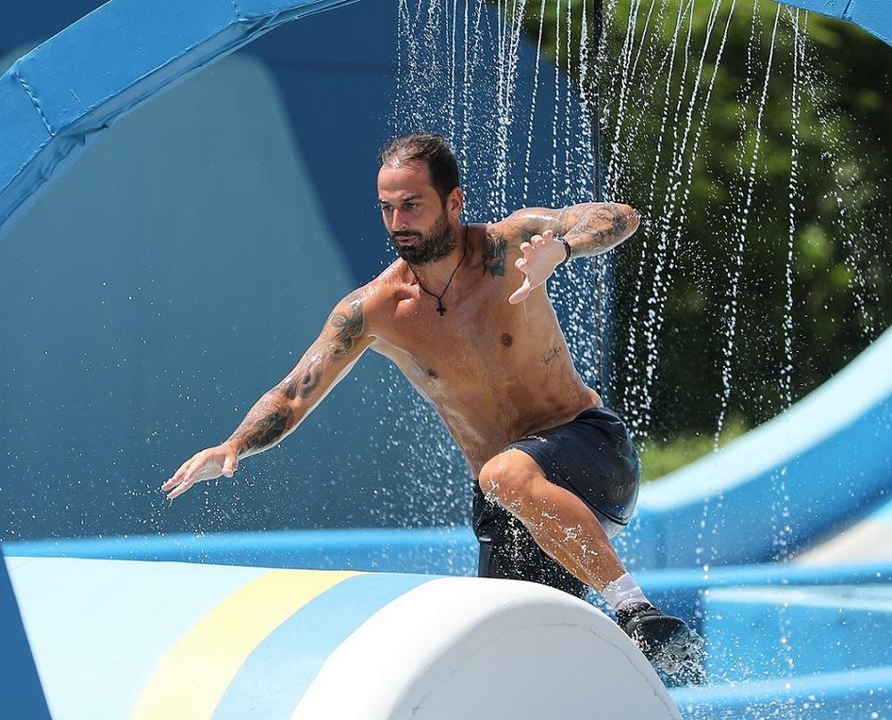 Στιγμιότυπο από τον ημιτελικό του EXATHLON