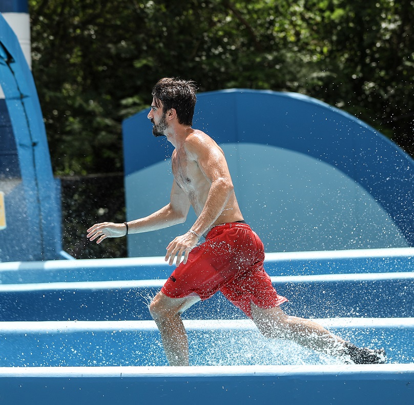 Στιγμιότυπο από τον ημιτελικό του EXATHLON