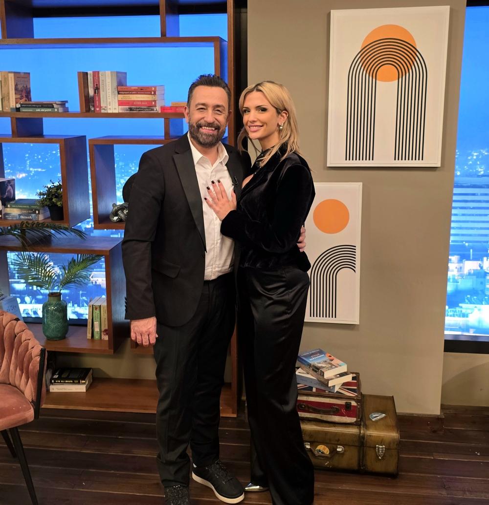 Στιγμιότυπο από το After Dark με τον Θέμη Γεωργαντά