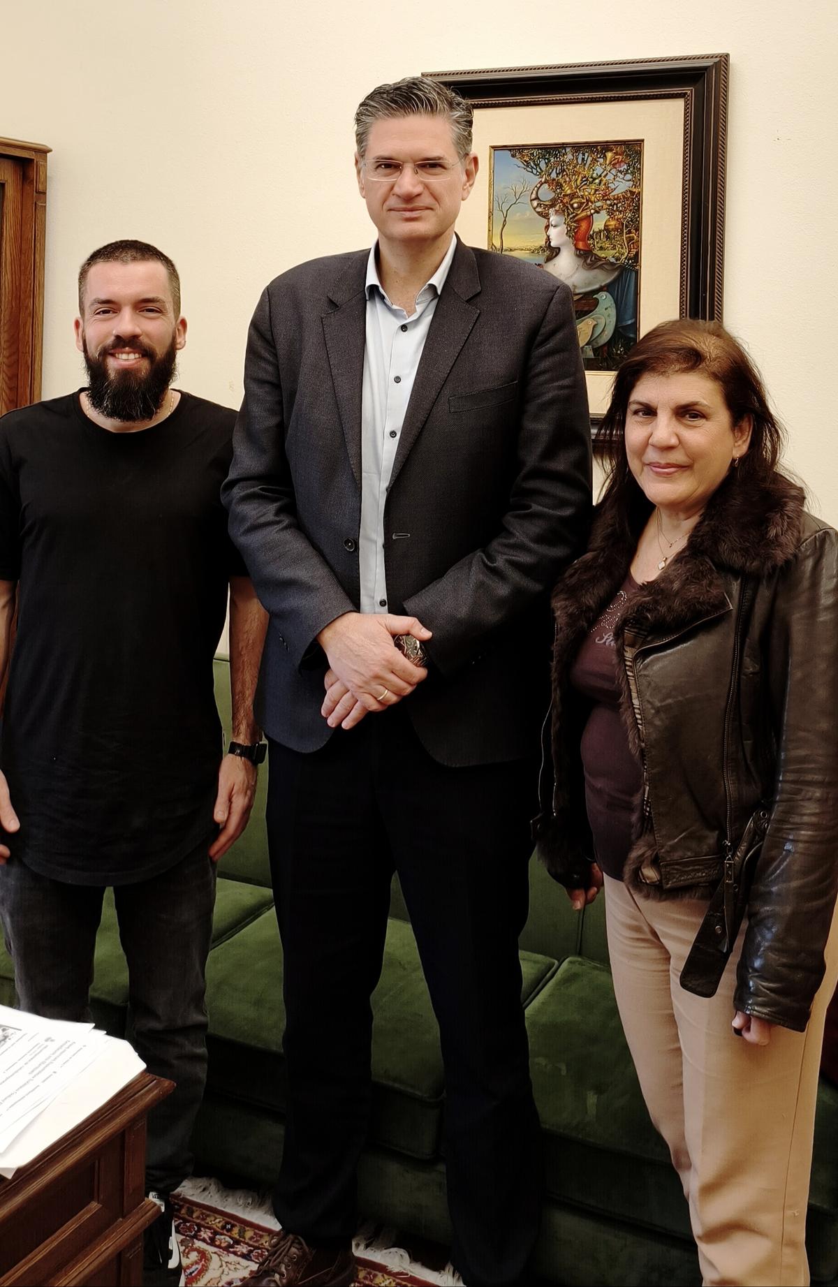 Ενημερωτική συνάντηση με τον κ. Διον. Καλαματιανό για το «Μονοπάτι της Εκεχειρίας»