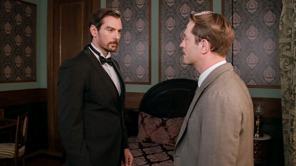 Σκηνή από το νέο επεισόδιο της σειράς Grand Hotel