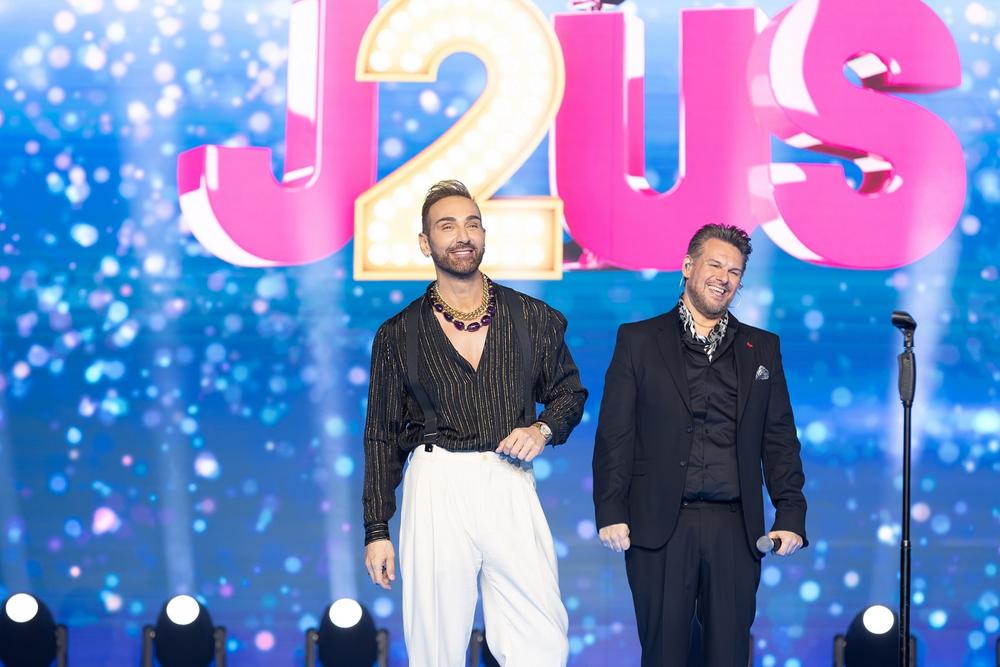 Στιγμιότυπο από το πλατό