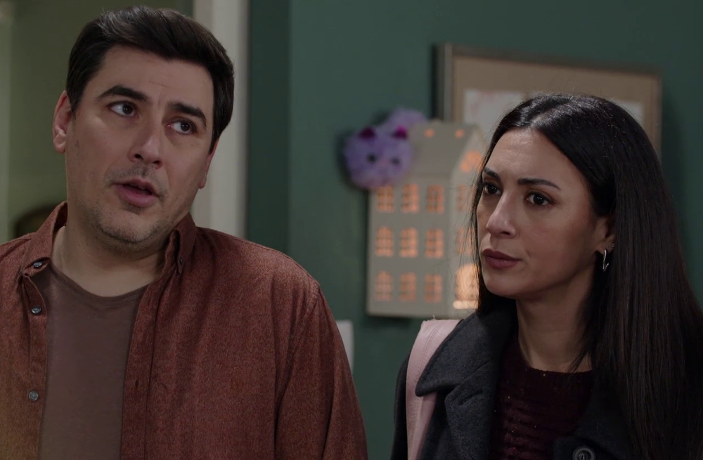 Σκηνή από το νέο επεισόδιο της σειράς Έχω Παιδιά