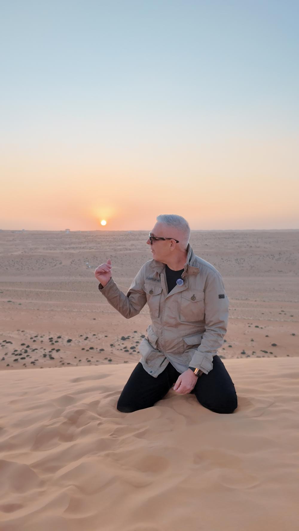 Ο Τάσος Δούσης στο Ομάν για την εκπομπή Εικόνες