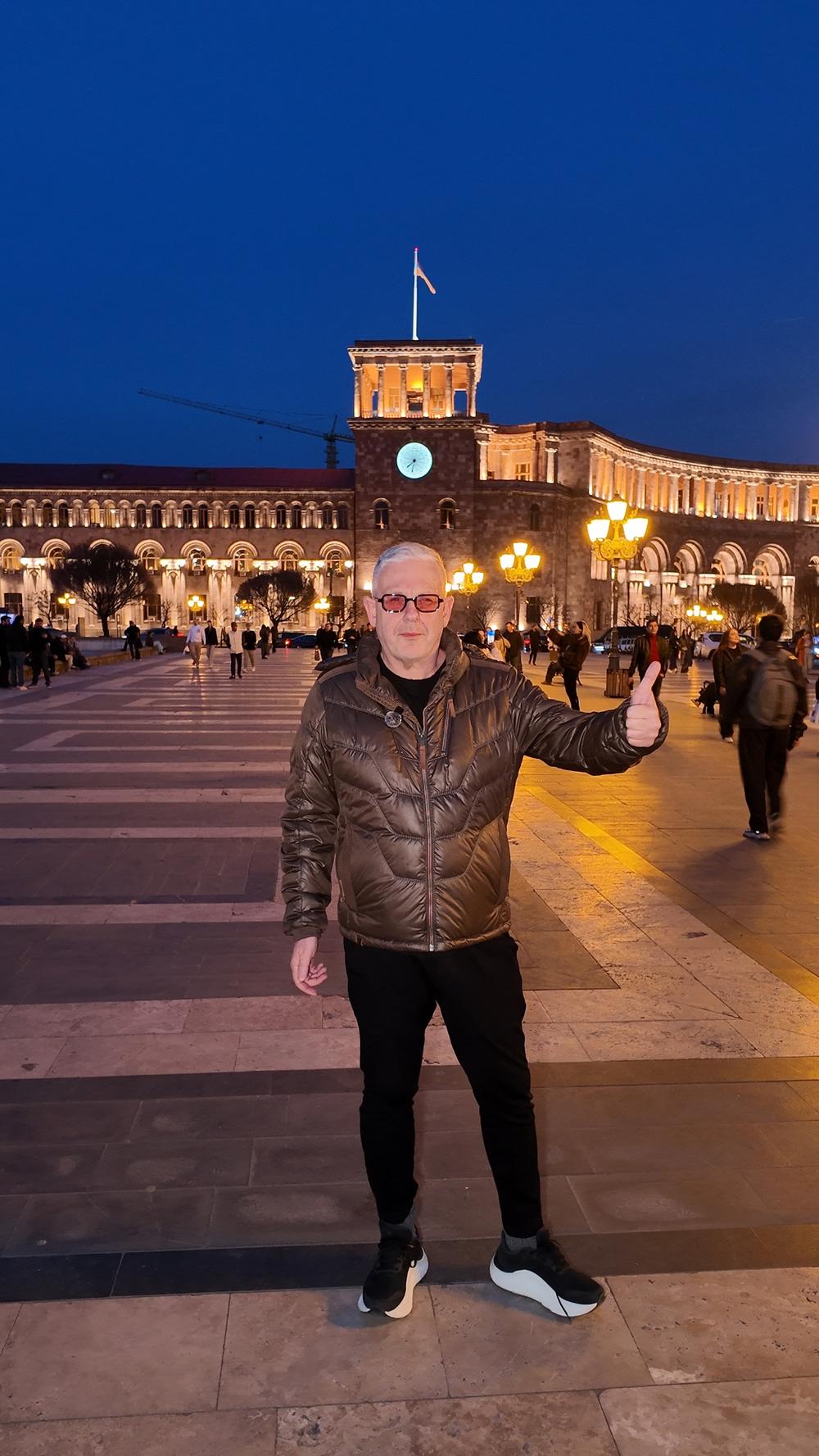 Οι Εικόνες με τον Τάσο Δούση στην Αρμενία