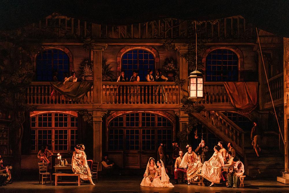 Στιγμιότυπο από την παράσταση της Εθνικής Λυρικής Σκηνής