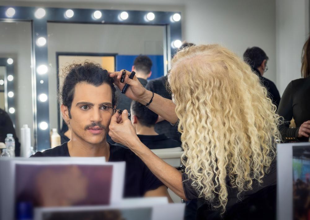 Στιγμιότυπο από την προετοιμασία του Your Face Sounds Familiar