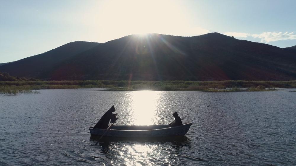 Σκηνή από το ντοκιμαντέρ για την Αγία Φιλοθέη