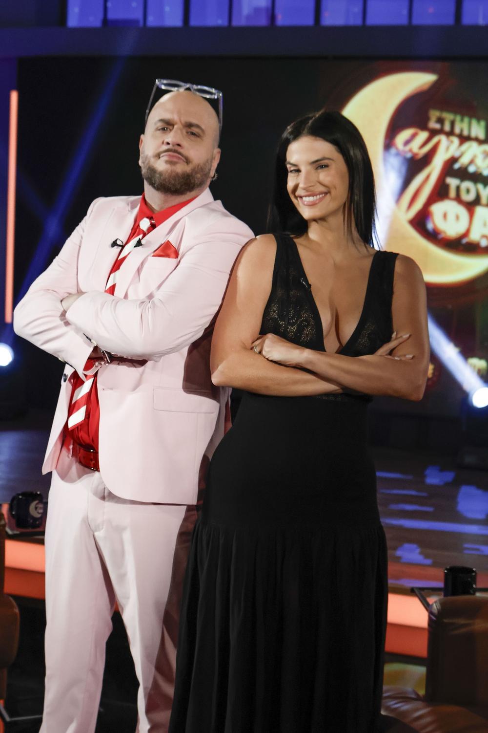 Η Έλενα Χριστοπούλου στην εκπομπή του Φάνη Λαμπρόπουλου