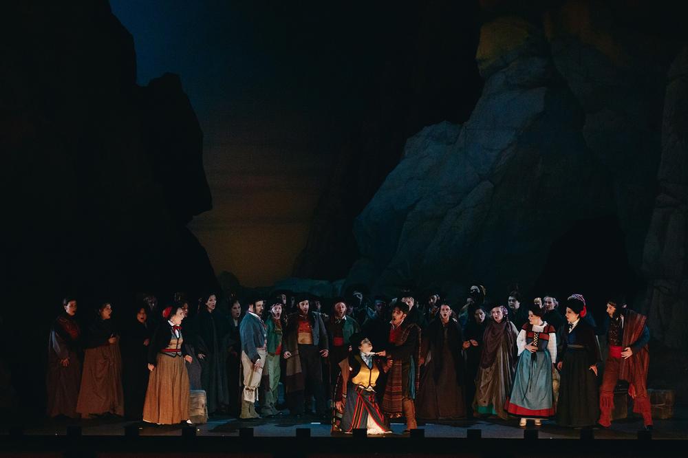 Σκηνικό από την όπερα Κάρμεν του Ζωρζ Μπιζέ