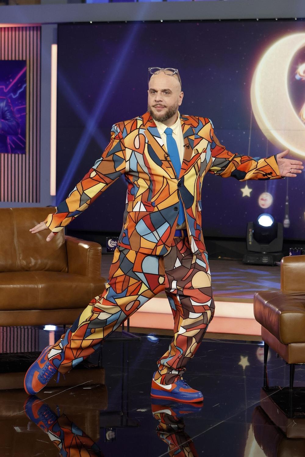 Στιγμιότυπο από την εκπομπή Στην αγκαλιά του Φάνη