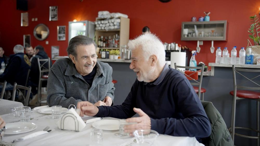 Στιγμιότυπο από την εκπομπή Πάμε μια βόλτα με τον Λάκη Λαζόπουλο