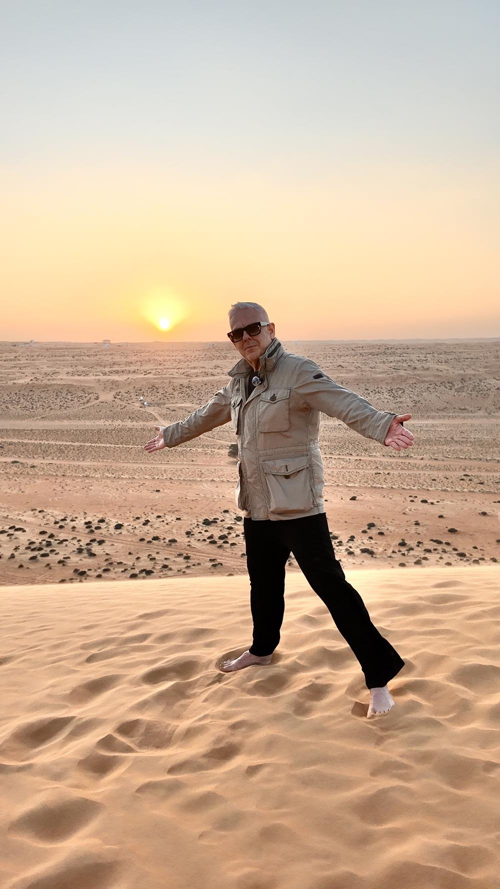 Στιγμιότυπο από την εκπομπή Εικόνες στο Ομάν