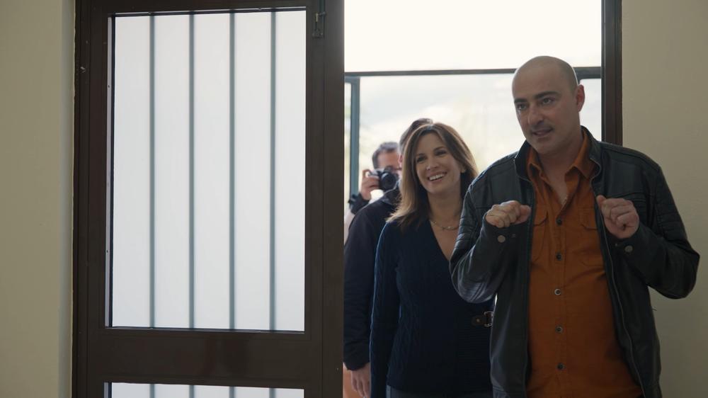 Στιγμιότυπο από την εκπομπή Πάμε μια βόλτα με τον Θανάση Αλευρά