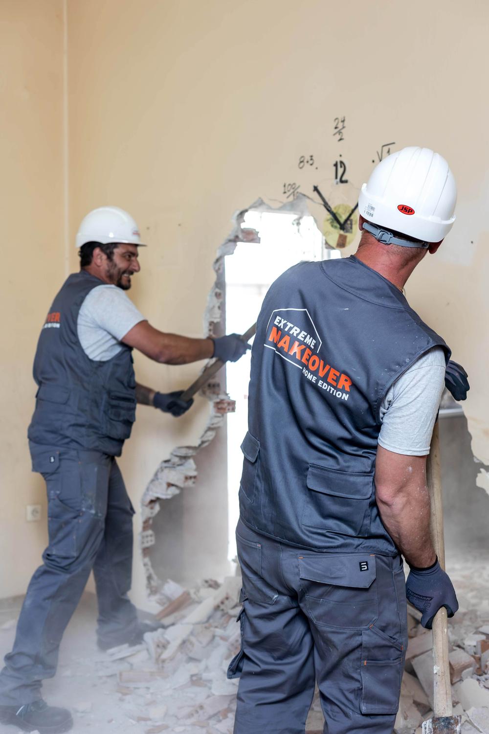 Στιγμιότυπα από τα γυρίσματα του Extreme Makeover