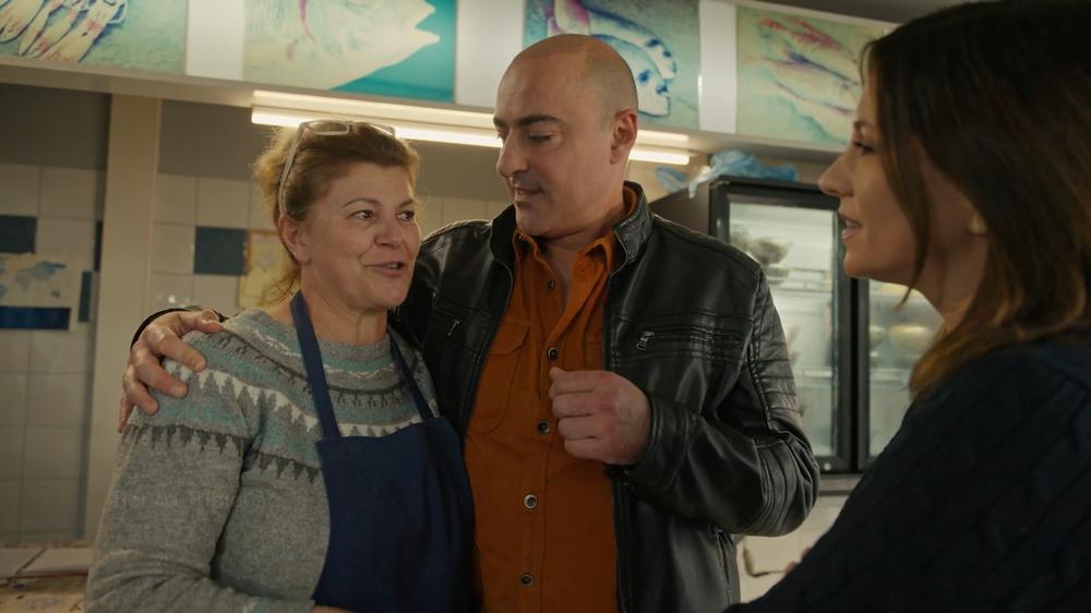 Ο Θανάσης Αλευράς με φίλους και συνεργάτες στην Αθήνα