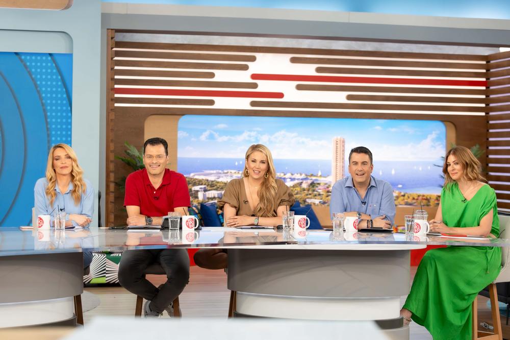 Στιγμιότυπο από την εκπομπή Το Πρωινό