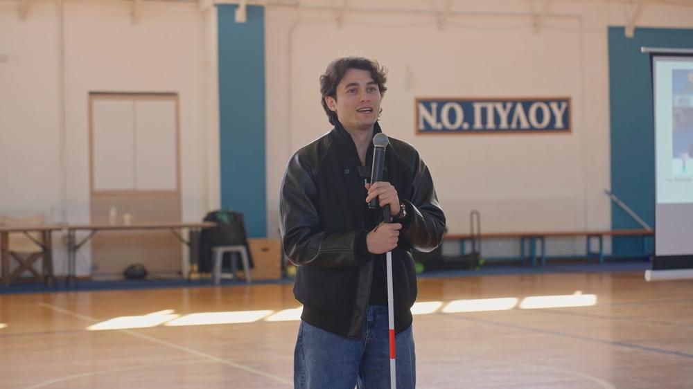 Στιγμιότυπο από το οδοιπορικό του Νάσου Γκαβέλα