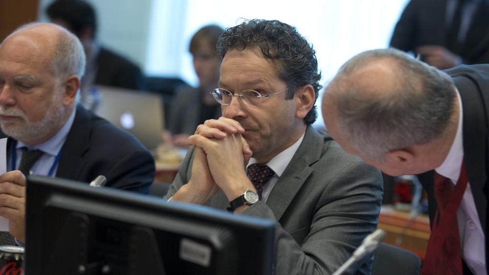 Ο Γερούν Ντάισελμπλουμ και ο Τόμας Βίζερ στις Βρυξέλλες